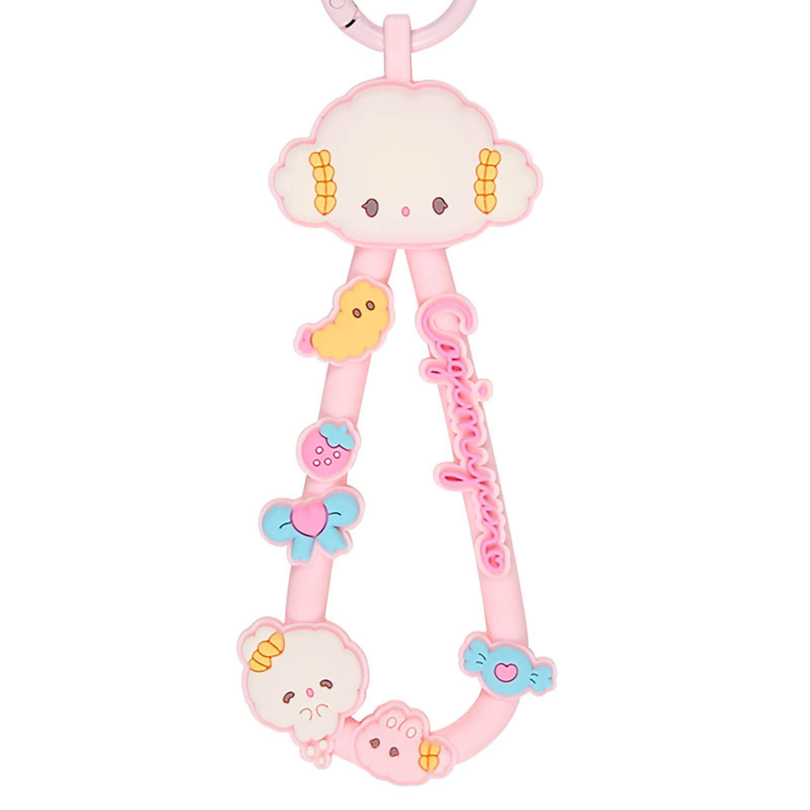 Amazon.co.jp: サンリオ(SANRIO) ラバーコードキーホルダー